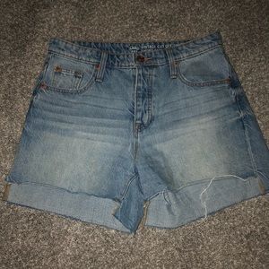 High waisted shorts